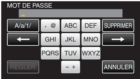 JVC GZ-EX215BEU - Régler le mot de passer (VISUALISATION DIRECT) - 6