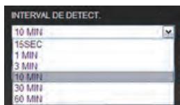 JVC GZ-EX215BEU - Écran DETECT/MAIL SETTING (RéGLAGE DÉTECTION/COURRIER) - 3