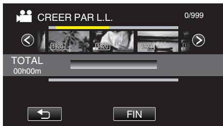 JVC GZ-EX215BEU - Tapez sur la liste de lecture pour copier sur le disque. - 1