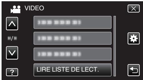 JVC GZ-EX215BEU - Lire des listes de lecture - 4