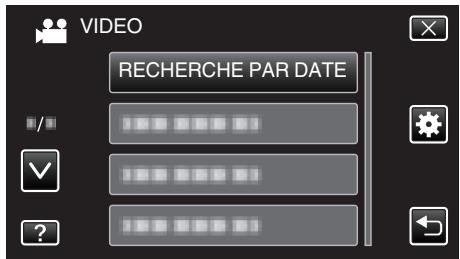 JVC GZ-EX215BEU - Rechercher une photo/photographique par date - 2