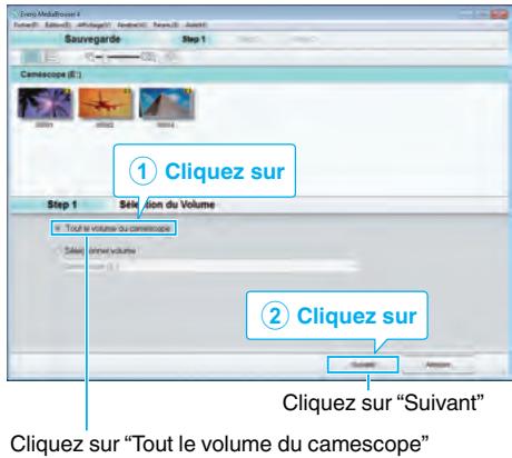 JVC GZ-EX215BEU - Sauvegarder tous les fichiers - 5