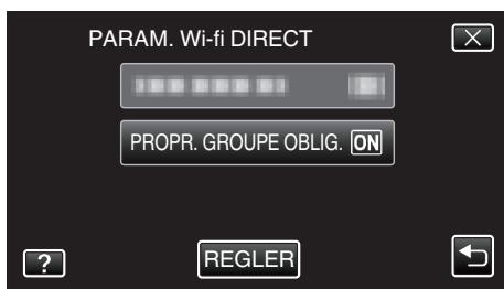 JVC GZ-EX215BEU - Régler le propriété obligatoire du groupe (VISUALISATION DIRECT) - 5