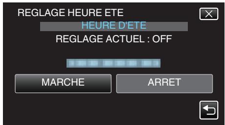 JVC GZ-EX215BEU - Régler l'heure d'été - 5