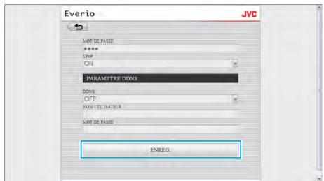 JVC GZ-EX215BEU - Pour modifier (ou supprimer) un enregistrement “POINTS D'ACCES” - 6