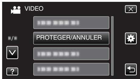 JVC GZ-EX215BEU - Protégé/Diffuser la protection des fichiers scélectionnés - 4
