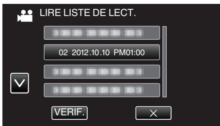 JVC GZ-EX215BEU - Lire des listes de lecture - 5