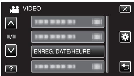 JVC GZ-EX215BEU - Enregistrer desVIDEOS avec la date et l'heure - 4