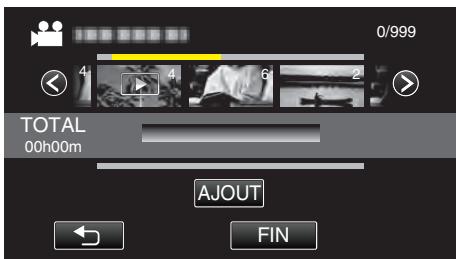 JVC GZ-EX215BEU - Créer des listes de lecture par date - 8