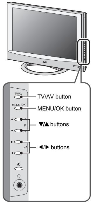 JVC LT-32A61BU - SET UP menu - 1