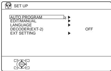 JVC LT-32A61BU - Press the blue button - 1