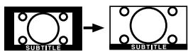 JVC LT-32A61BU - 16:9 ZOOM SUBTITLE: - 1