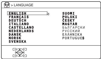 JVC LT-32A61BU - LANGUAGE - 1
