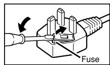 JVC LT-26C31SUE - How to replace the fuse - 1