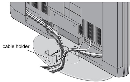 JVC LT-26C31SUE - Cable holder - 1