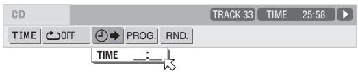 JVC XV-C5SL - Press ◀/▶ to move 📋 to ⏻→, then press ENTER. - 2