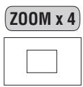 JVC XV-C5SL - During playback or while paused, press ZOOM. - 1
