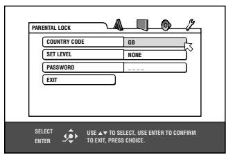 JVC XV-C5SL - PARENTAL LOCK - 1