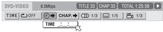 JVC XV-C5SL - Press ◀/▶ to move 📋 to ⏻→, then press ENTER. - 1