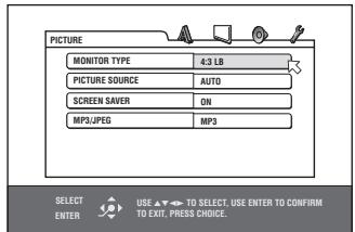 JVC XV-C5SL - About the Preference display - 2