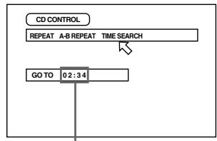 JVC XV-S300BK - To locate a desired position in the current title or track [TIME SEARCH] - 7