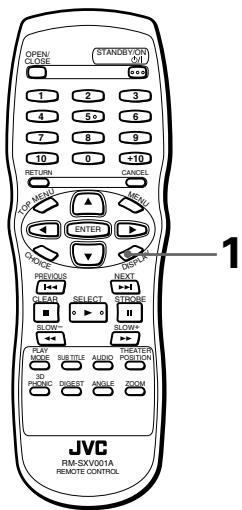 JVC XV-S300BK - To check the DVD function status - 2