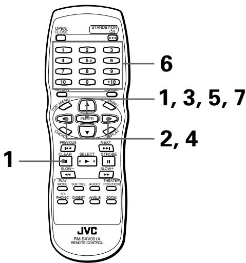 JVC XV-S300BK - To set Parental Lock for the first time [PARENTAL LOCK] - 1