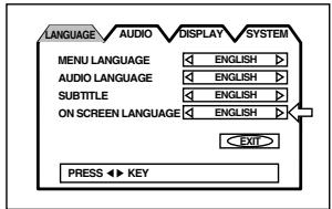 JVC XV-S300BK - ON SCREEN LANGUAGE - 1