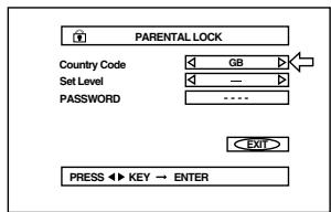 JVC XV-S300BK - To set Parental Lock for the first time [PARENTAL LOCK] - 2