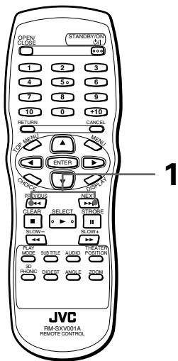 JVC XV-S302SL - To locate a desired selection using - 3