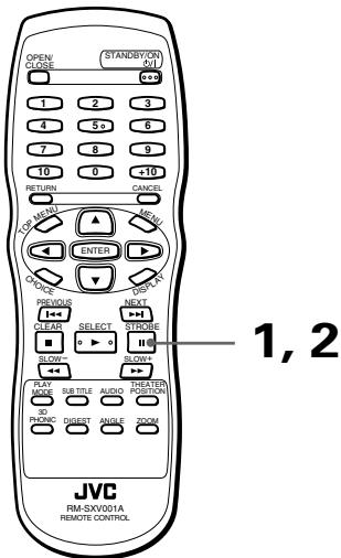 JVC XV-S302SL - To display continuous still pictures [STROBE] DVD VIDEO Video CD - 4