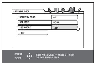 JVC XV-N512S - Press ENTER to bring up the pull-down menu. - 2