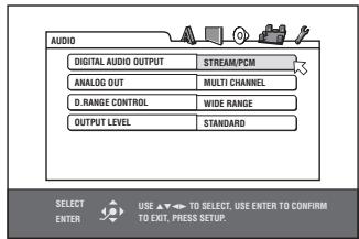 JVC XV-N512S - Changing the initial settings - 1