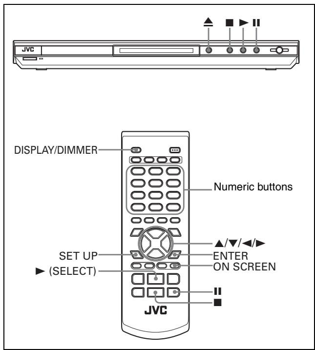 JVC XV-N210B - Press / to select the desired monitor type. - 1