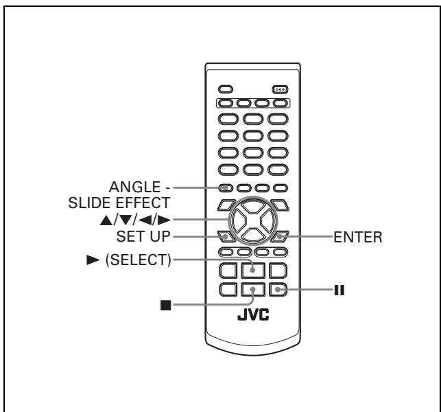 JVC XV-N210B - Press  (SELECT) while a JPEG file is selected on the Control display. - 1
