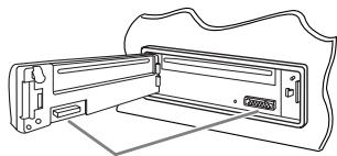 Line drawing of a computer monitor case with no text or symbols