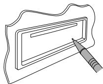 JVC KD-R311 - Removing the unit / Retrait de l'appareil - 4
