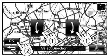 JVC KW-NT1 - Adjust the direction. - 1