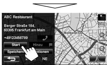 JVC KW-NT1 - Wählen Sie ein Sonderziel aus der Liste. - 2