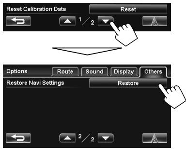 JVC KW-NT1 - Navigation settings - 1