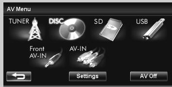 JVC KW-NT1 - AV Menu - 1
