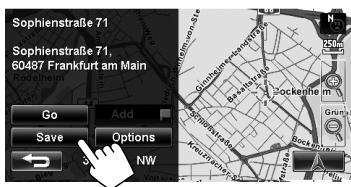 JVC KW-NT1 - Touch the position where you want to select as a destination. ( page 15) - 3