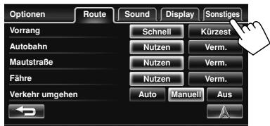 JVC KW-NT1 - Initialisieren der Speicherplätze/Navigationseinstellungen - 2