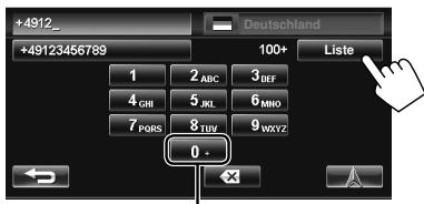 JVC KW-NT1 - Geben Sie die Telefonnummer ein und wählen Sie dann aus der Liste (Seite 19). - 2