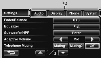 JVC KW-NT1 - Settings - 1