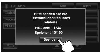 JVC KW-NT1 - Kopieren des Telefonbuchs - 3