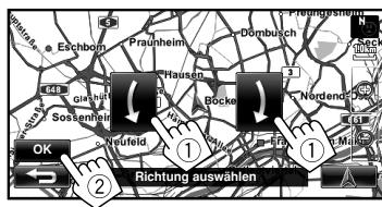 JVC KW-NT1 - Justieren Sie die Richtung. - 1