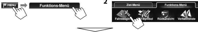 JVC KW-NT1 - Prüfen der Information des Navigationssystems - 1