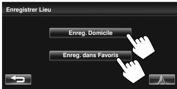 JVC KW-NT1 - Touchez la position que vous souhaitez choisir comme destination. ( page 15) - 4