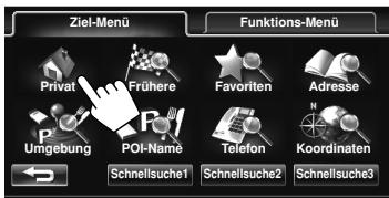 JVC KW-NT1 - Wählen Sie einen registrierten Punkt, den Sie bearbeiten wollen. - 1